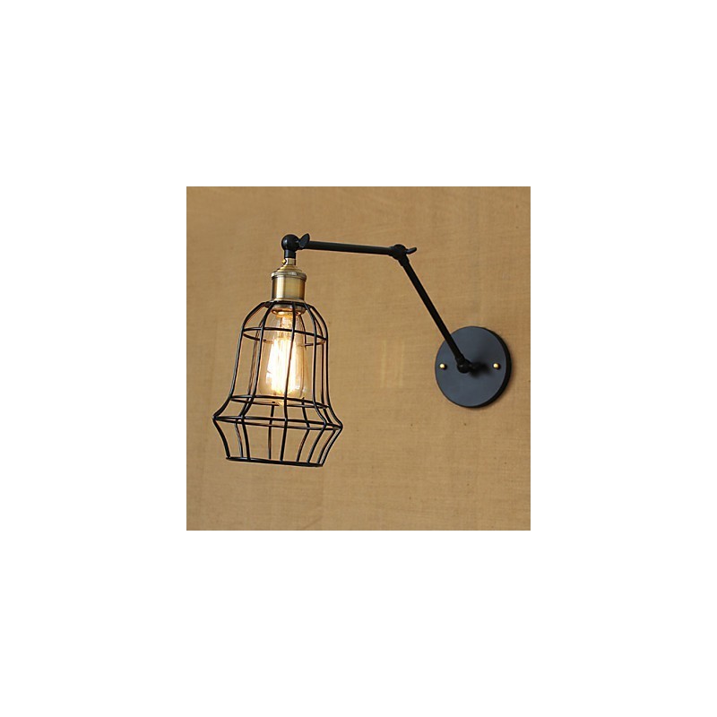 Nástěnná svítidla Swing Lights Nástěnná světla na čtení Mini styl Rustic Lodge Metal