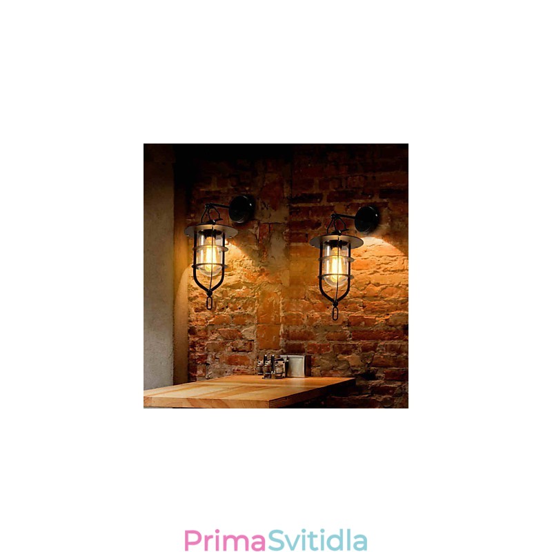 Nástěnné svítidla Mini Styl Kovové