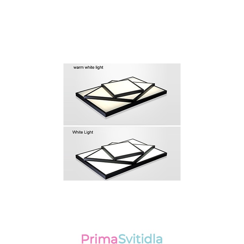 Čtvercové zapuštěné moderní moderní stropní svítidlo