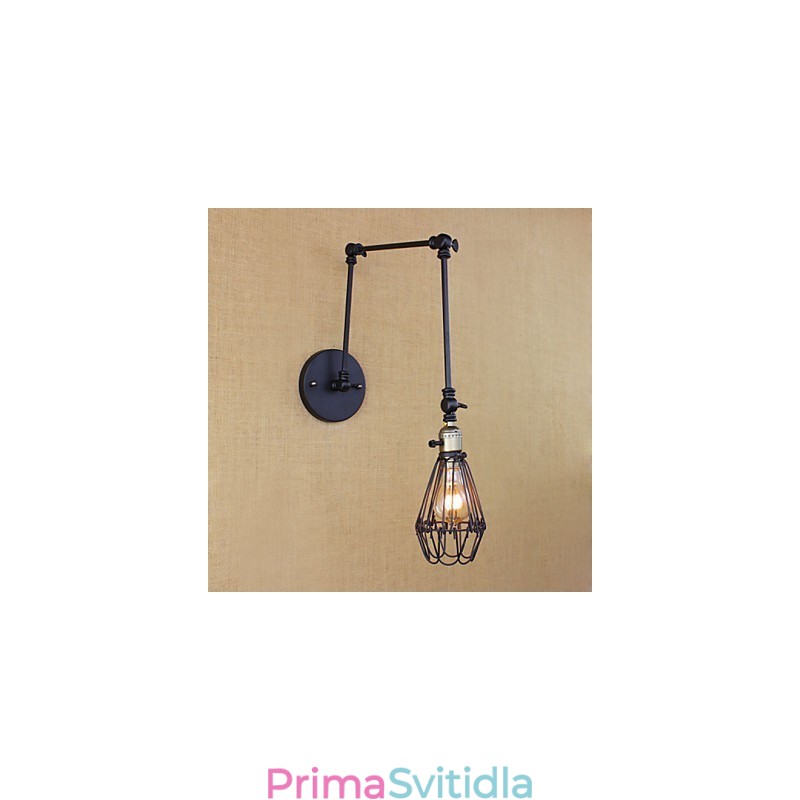 Iron Arm Loft Retro Průmyslová chodba Ulička Schody Předsíň Stolek Jednoduchá kreativní barová lampa