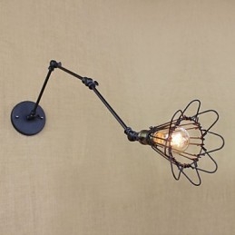 Iron Arm Loft Retro Průmyslová chodba Ulička Schody Předsíň Stolek Jednoduchá kreativní barová lampa