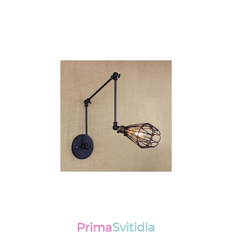 Iron Arm Loft Retro Průmyslová chodba Ulička Schody Předsíň Stolek Jednoduchá kreativní barová lampa