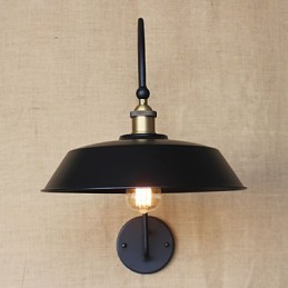 Creative American Country Iron Retro Kulatý průmyslový obývací pokoj Balkon Schodiště do uličky Dekorační lampa do pokoje