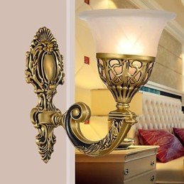 Evropská nástěnná lampa Chodba Schody Nástěnná lampa Ložnice Hlava Postele