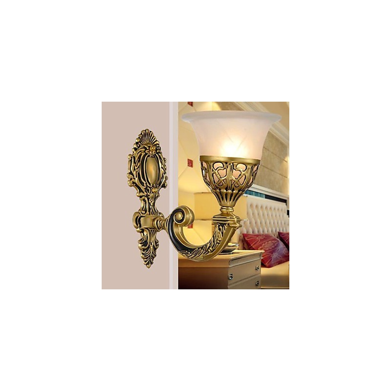 Evropská nástěnná lampa Chodba Schody Nástěnná lampa Ložnice Hlava Postele