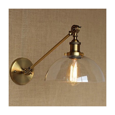 Nástěnná nástěnná nástěnná lampa do ložnice ve stylu Retro Creative American Country Hall The Iron Glass Bronz Nástěnná nástěnná nástěnná lampa do ložnice ve stylu Retro Creative American Country Hall The Iron Glass Bronz
