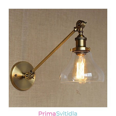 Nástěnná nástěnná nástěnná lampa do ložnice ve stylu Retro Creative American Country Hall The Iron Glass Bronz Nástěnná nástěnná nástěnná lampa do ložnice ve stylu Retro Creative American Country Hall The Iron Glass Bronz