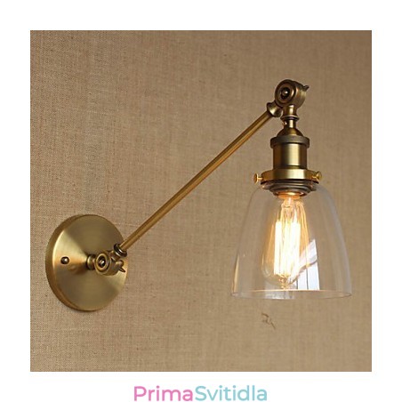 Nástěnná nástěnná nástěnná lampa do ložnice ve stylu Retro Creative American Country Hall The Iron Glass Bronz Nástěnná nástěnná nástěnná lampa do ložnice ve stylu Retro Creative American Country Hall The Iron Glass Bronz
