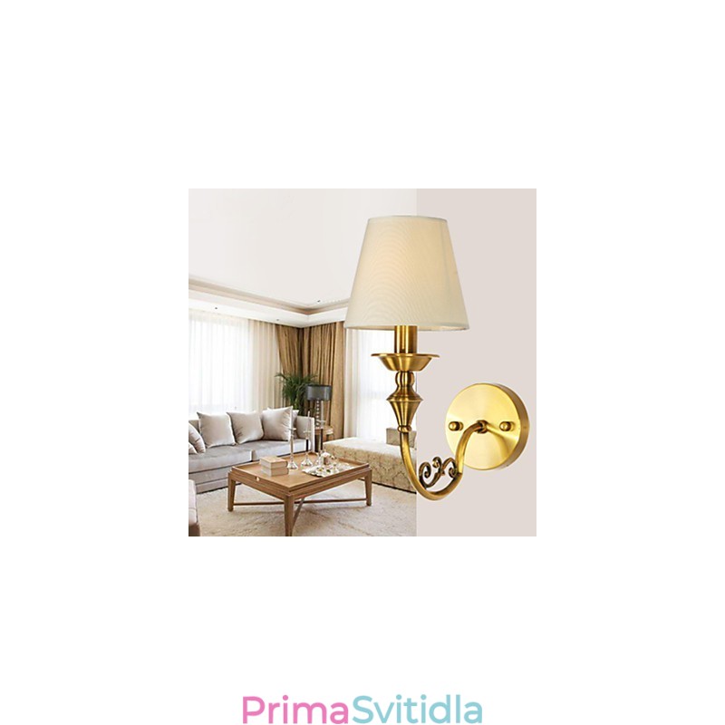 Klasická nástěnná svítidla do ložnice Jednoduché kovové nástěnné svítidlo do obývacího pokoje Sconce Bar Kavárna Chodba Balkonová nástěnná lampa