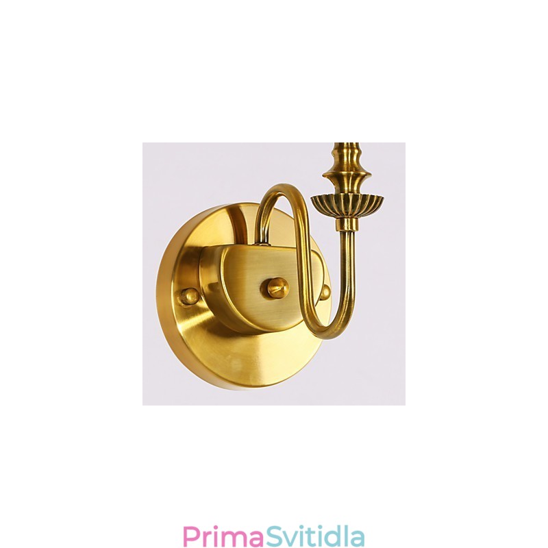 Klasická nástěnná svítidla do ložnice Jednoduché kovové nástěnné svítidlo do obývacího pokoje Sconce Bar Kavárna Chodba Balkonová nástěnná lampa