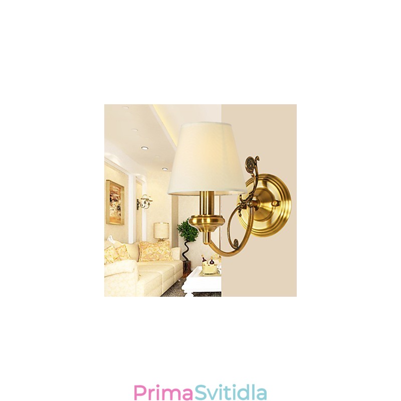 Klasická nástěnná svítidla do ložnice Jednoduché kovové nástěnné svítidlo do obývacího pokoje Sconce Bar Kavárna Chodba Balkonová nástěnná lampa