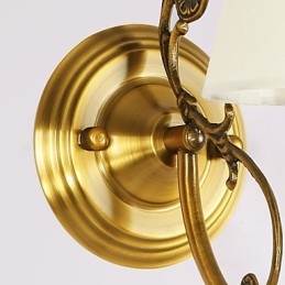 Klasická nástěnná svítidla do ložnice Jednoduché kovové nástěnné svítidlo do obývacího pokoje Sconce Bar Kavárna Chodba Balkonová nástěnná lampa