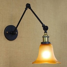 Nástěnné svítidla Koupelnové osvětlení Venkovní nástěnná světla Nástěnná světla na čtení Rustic Lodge Metal