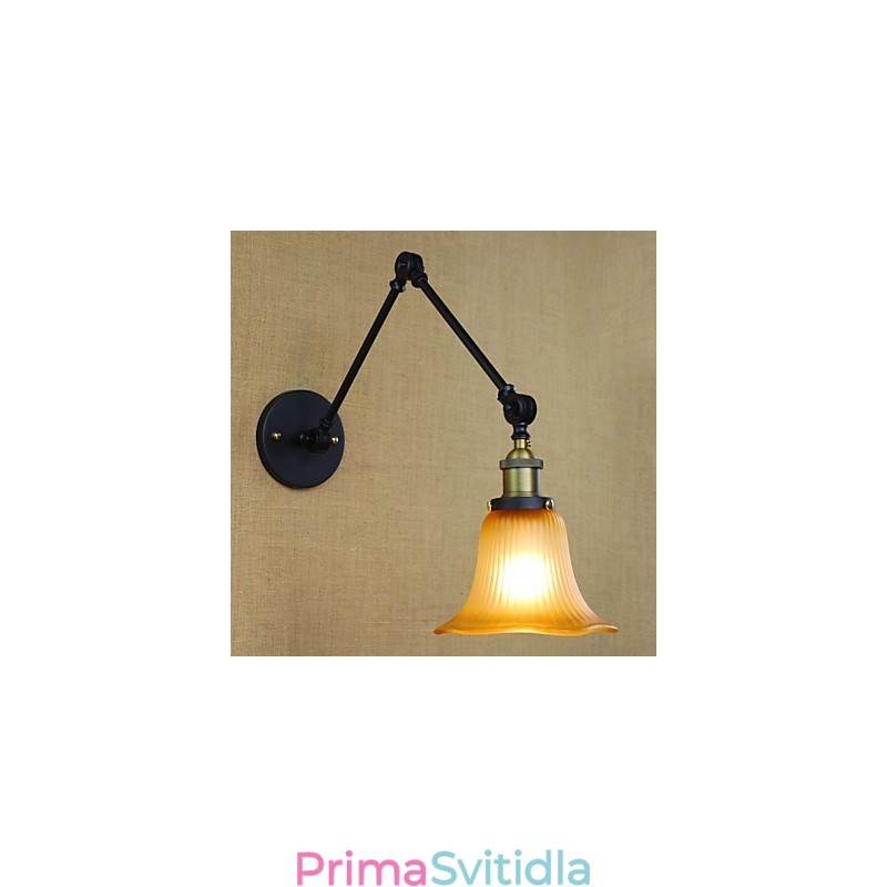Nástěnné svítidla Koupelnové osvětlení Venkovní nástěnná světla Nástěnná světla na čtení Rustic Lodge Metal