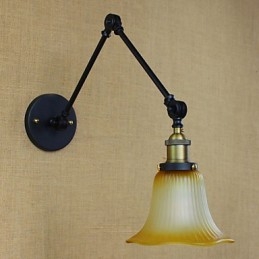 Nástěnné svítidla Koupelnové osvětlení Venkovní nástěnná světla Nástěnná světla na čtení Rustic Lodge Metal