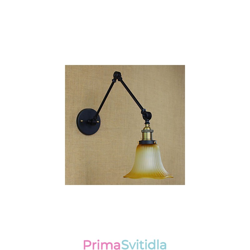 Nástěnné svítidla Koupelnové osvětlení Venkovní nástěnná světla Nástěnná světla na čtení Rustic Lodge Metal