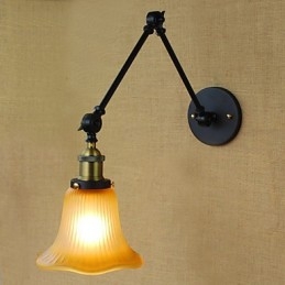 Nástěnné svítidla Koupelnové osvětlení Venkovní nástěnná světla Nástěnná světla na čtení Rustic Lodge Metal