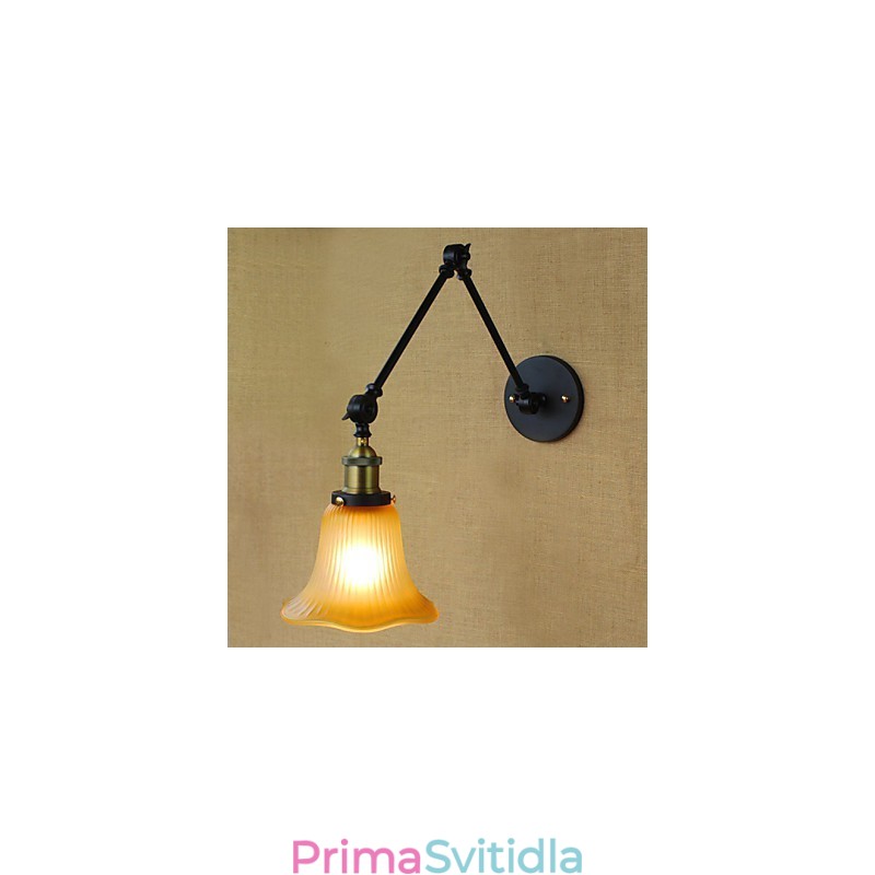 Nástěnné svítidla Koupelnové osvětlení Venkovní nástěnná světla Nástěnná světla na čtení Rustic Lodge Metal