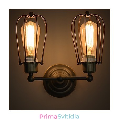 Loft American Country Iron Art Starožitná nástěnná lampa Průmyslová světla Loft American Country Iron Art Starožitná nástěnná lampa Průmyslová světla