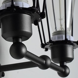 Loft American Country Iron Art Starožitná nástěnná lampa Průmyslová světla