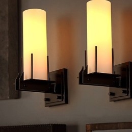 Podkrovní smluvní a moderní retro osobní svícny nástěnné lampy