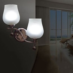 Křišťálové nástěnné svícny moderní současný kov