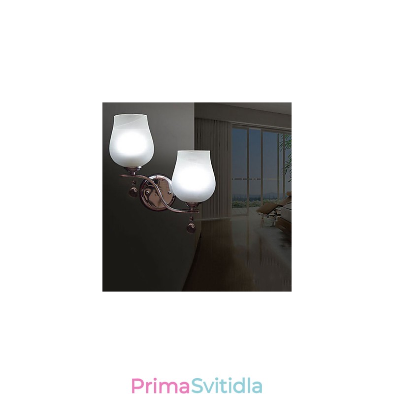 Křišťálové nástěnné svícny moderní současný kov
