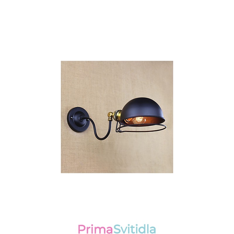 Nástěnná svítidla Swing Lights Nástěnná světla na čtení Mini styl Rustic Lodge Metal