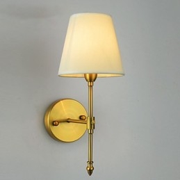 Klasická nástěnná svítidla do ložnice Jednoduché kovové nástěnné svítidlo do obývacího pokoje Sconce Bar Kavárna Chodba Balkonová nástěnná lampa