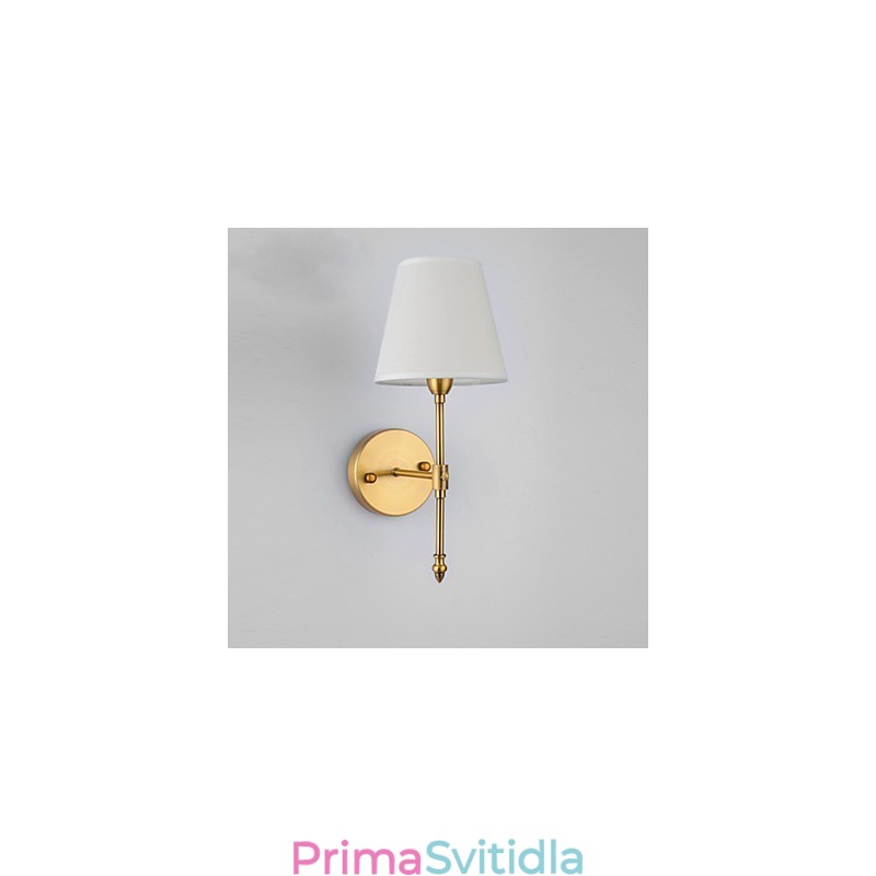 Klasická nástěnná svítidla do ložnice Jednoduché kovové nástěnné svítidlo do obývacího pokoje Sconce Bar Kavárna Chodba Balkonová nástěnná lampa