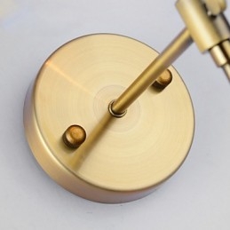 Klasická nástěnná svítidla do ložnice Jednoduché kovové nástěnné svítidlo do obývacího pokoje Sconce Bar Kavárna Chodba Balkonová nástěnná lampa