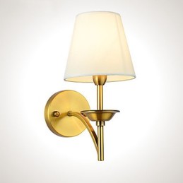 Klasická nástěnná svítidla do ložnice Jednoduché kovové nástěnné svítidlo do obývacího pokoje Sconce Bar Kavárna Chodba Balkonová nástěnná lampa