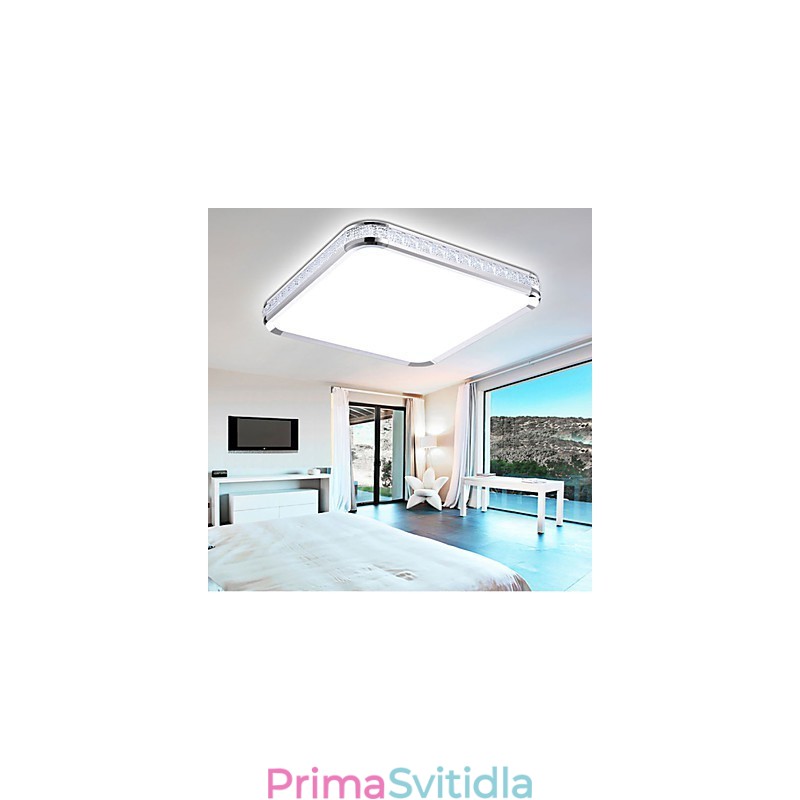 Flush Mounte Light Luxusní moderní akrylát se světlem nastavitelným zlatým nebo stříbrným Můžete si vybrat