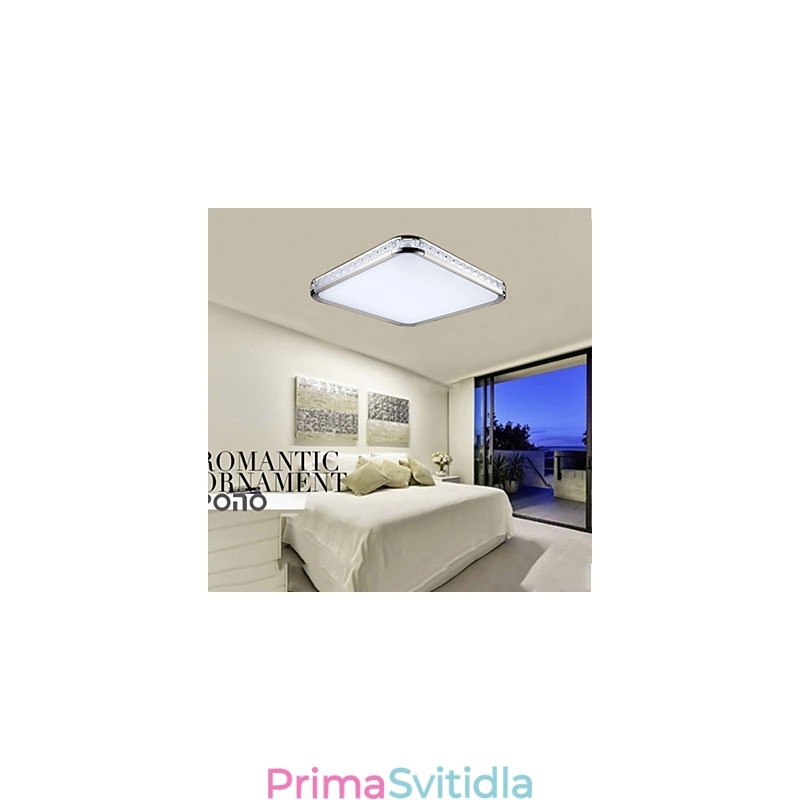 Flush Mounte Light Luxusní moderní akrylát se světlem nastavitelným zlatým nebo stříbrným Můžete si vybrat