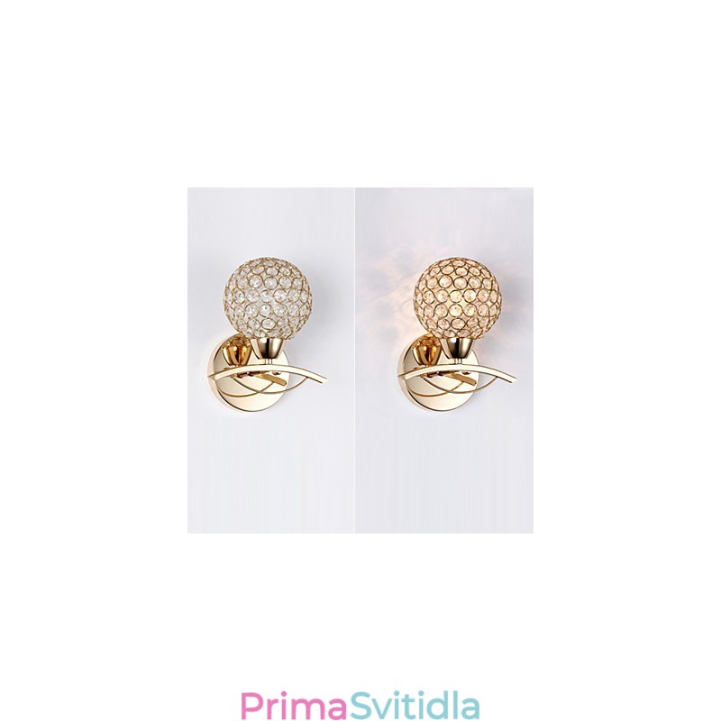 Nástěnné svícny na čtení Nástěnná svítidla Crystal Mini Style Moderní Současný kov