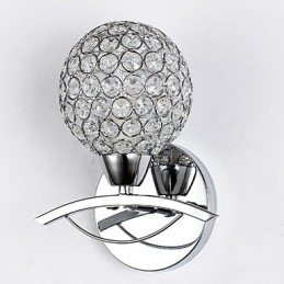 Nástěnné svícny na čtení Nástěnná svítidla Crystal Mini Style Moderní Současný kov