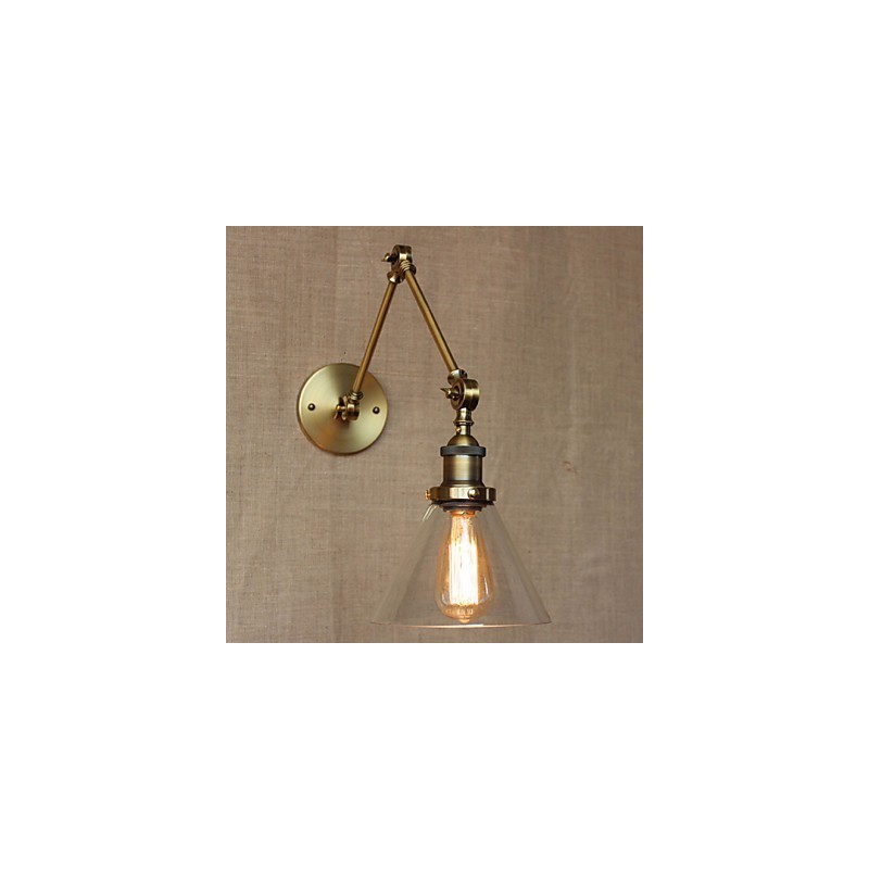 Retro Vintage Store Exkluzivně navržená moderní nástěnná lampa ve vstupní hale z bronzového kostela