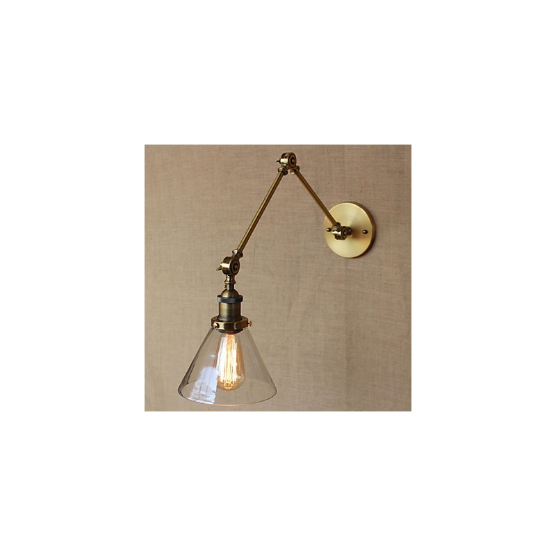 Retro Vintage Store Exkluzivně navržená moderní nástěnná lampa ve vstupní hale z bronzového kostela