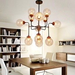 Kouzelné fazole Droplight kreativní individuální charakter lampy tepaného železa průmysl vítr