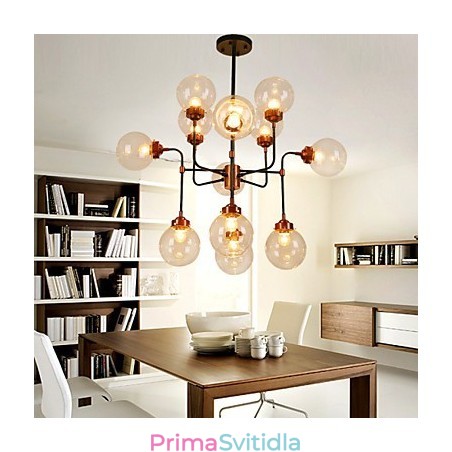 Kouzelné fazole Droplight kreativní individuální charakter lampy tepaného železa průmysl vítr Kouzelné fazole Droplight kreativní individuální charakter lampy tepaného železa průmysl vítr