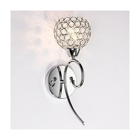 Nástěnné svícny na čtení Nástěnná svítidla Crystal Mini Style Moderní Současný kov Nástěnné svícny na čtení Nástěnná svítidla Crystal Mini Style Moderní Současný kov