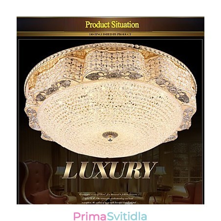 Moderní luxusní křišťálové stropní světlo Absorb Dome o průměru 50 cm Moderní luxusní křišťálové stropní světlo Absorb Dome o průměru 50 cm