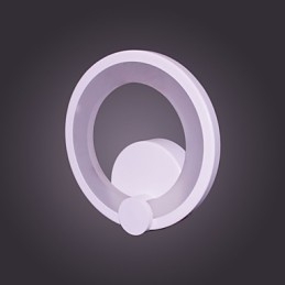 Nástěnné svícny Moderní prsten Současný kovový akryl 90 240V