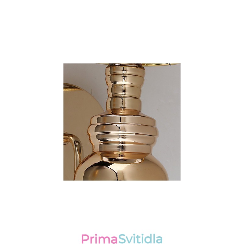 Nástěnné svícny moderní současný kov