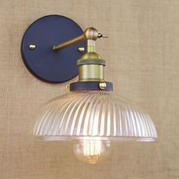 Populární dekorativní skleněná nástěnná lampa American Country Retro Creative Personality