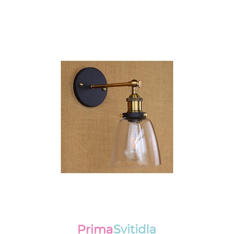 Nostalgický americký exportní obchod původních modelů venkovských průmyslových a dekorativních nástěnných nástěnných svítidel