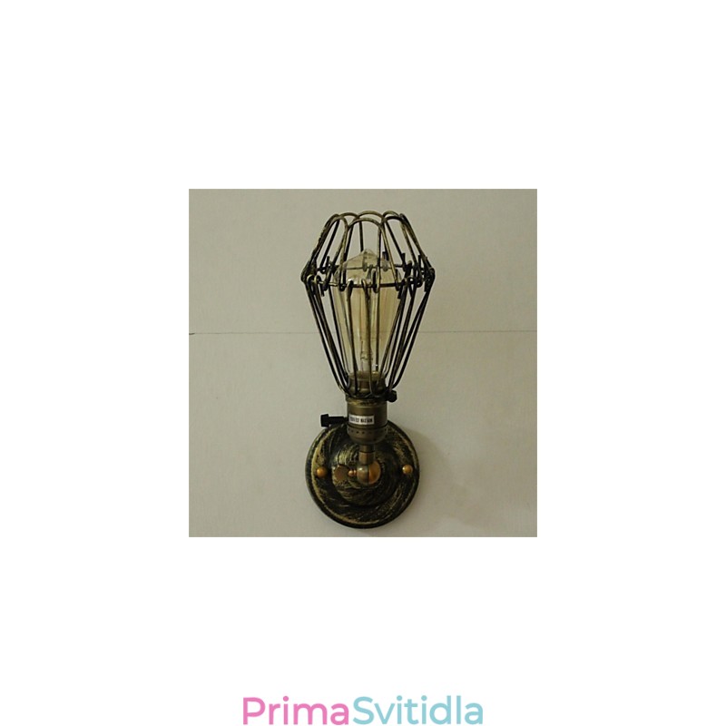 Plný Osobnosti Elegantní Vzhled Americká Retro Cage Wall