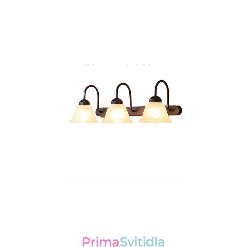 Koupelnové osvětlení Mini Styl Rustic Lodge Metal