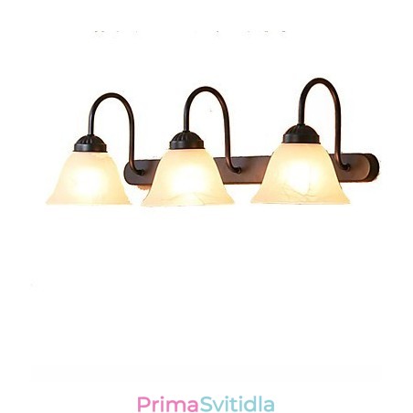 Koupelnové osvětlení Mini Styl Rustic Lodge Metal Koupelnové osvětlení Mini Styl Rustic Lodge Metal