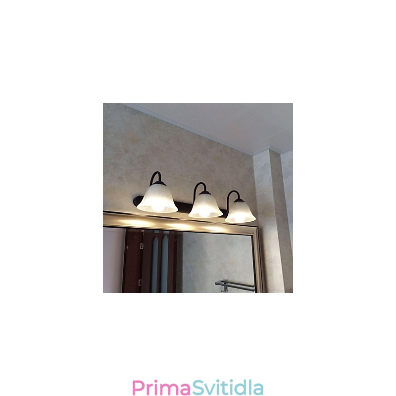 Koupelnové osvětlení Mini Styl Rustic Lodge Metal